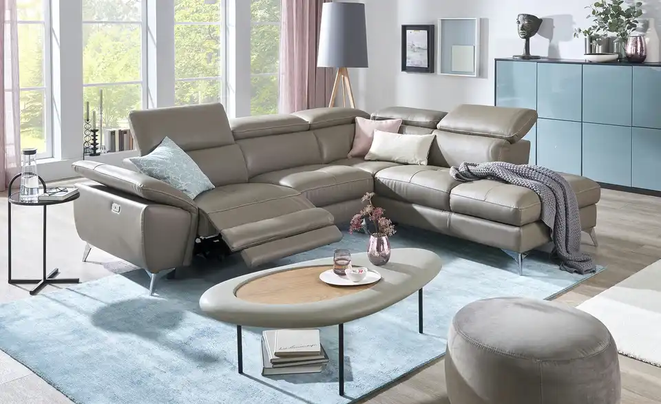 Ecksofa Danae, in Wohnsituation