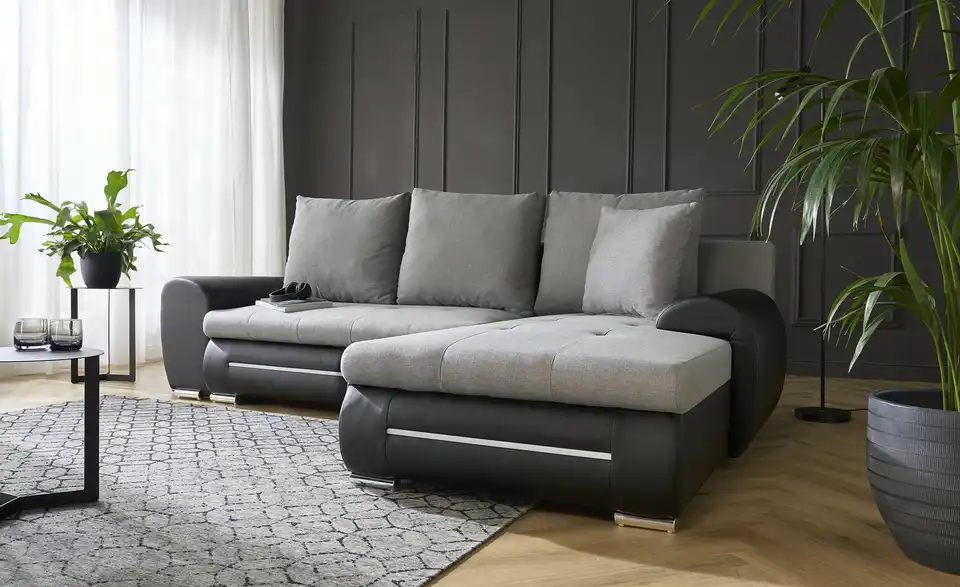 Ecksofa Emma, in Wohnsituation