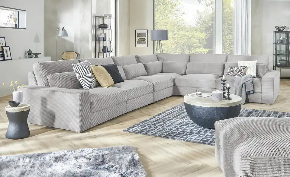 Ecksofa Branna, in Wohnsituation