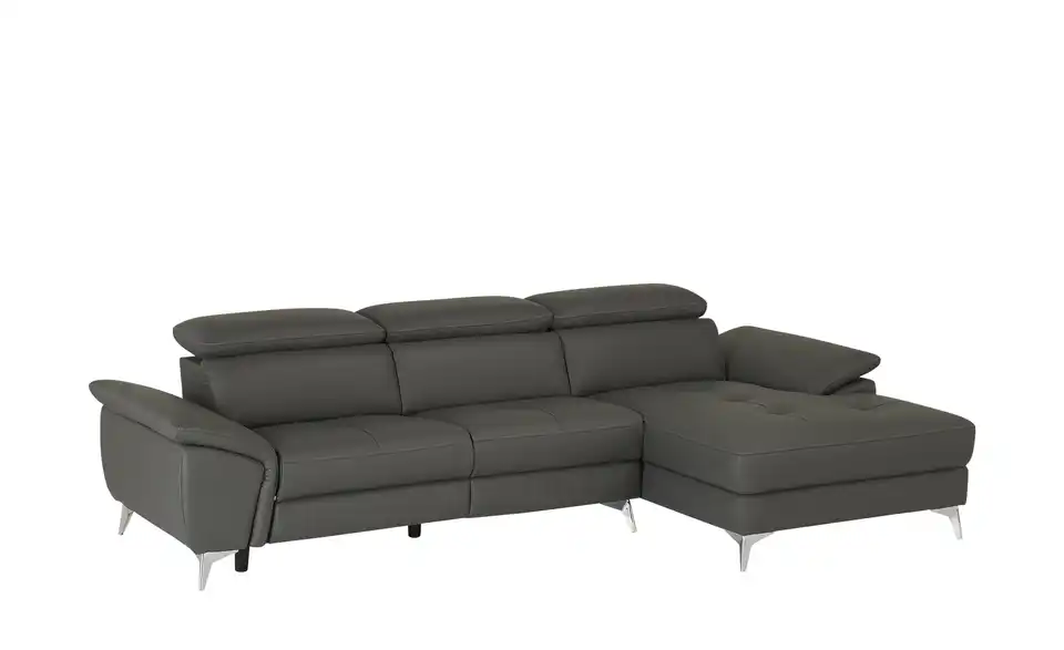 Leder-Ecksofa Danae klein, Perspektive