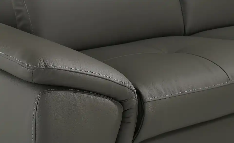 Leder-Ecksofa Danae klein, Detailansicht