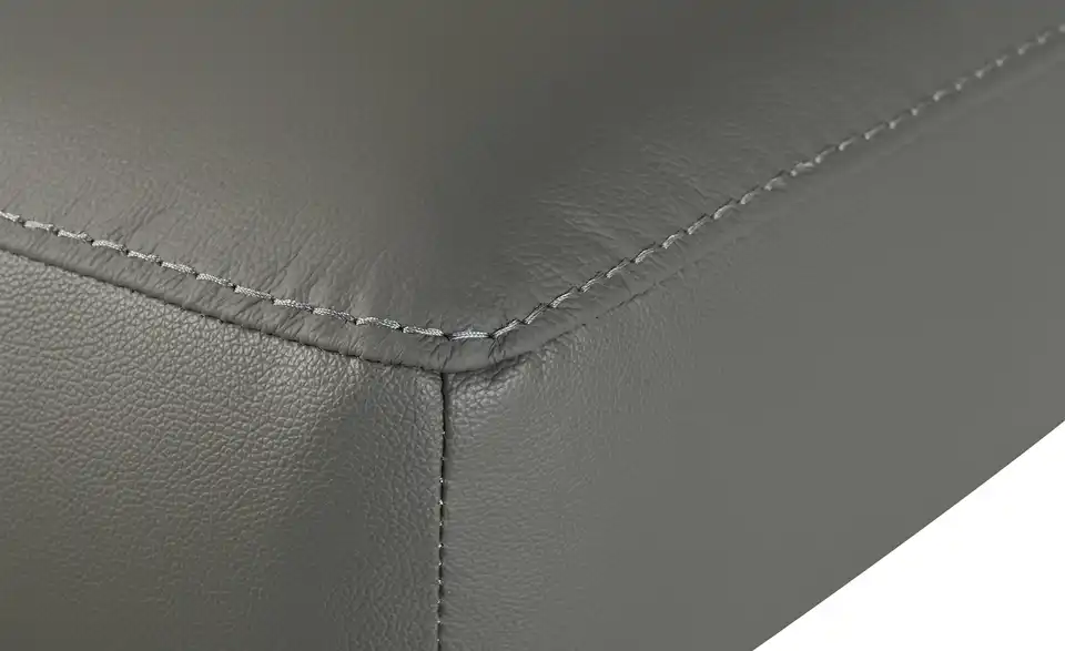 Leder-Ecksofa Danae klein, Detailansicht