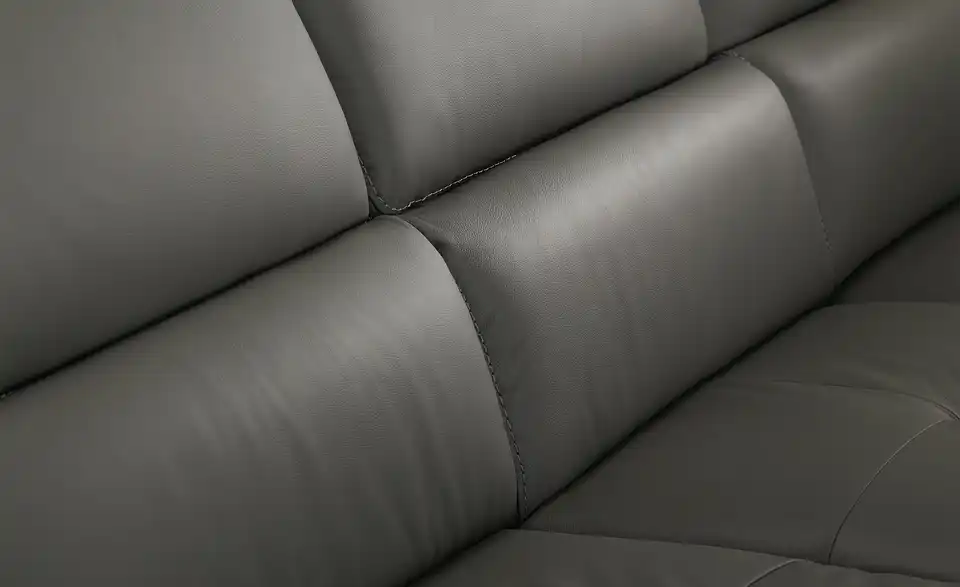 Leder-Ecksofa Danae klein, Detailansicht