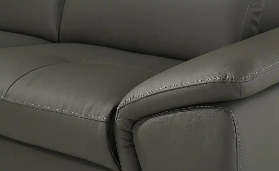 Leder-Ecksofa Danae klein, Detailansicht