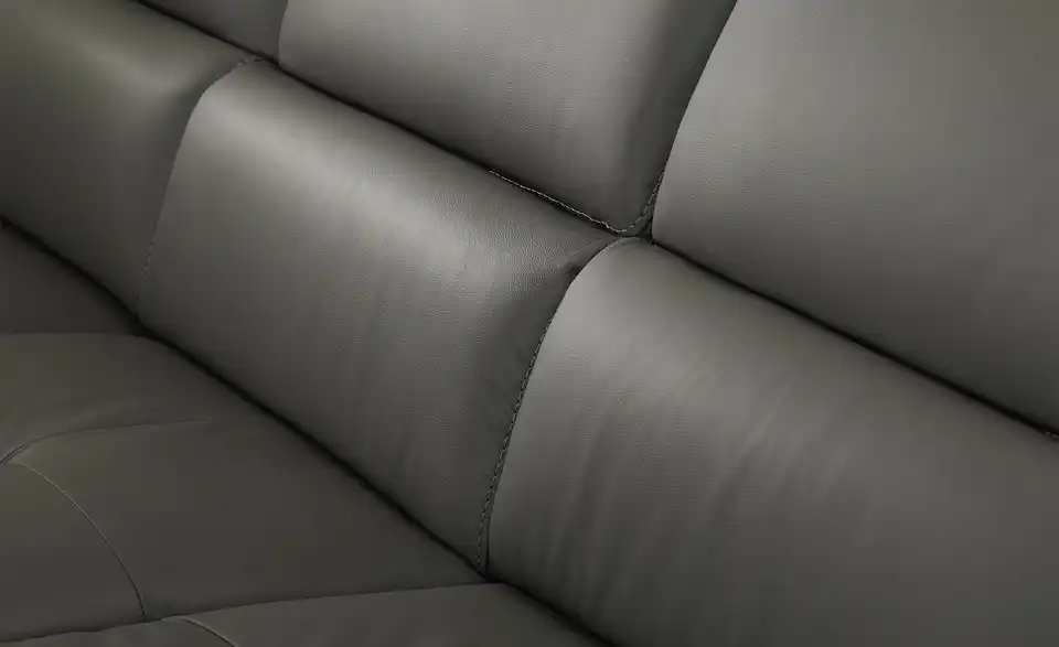 Leder-Ecksofa Danae klein, Detailansicht