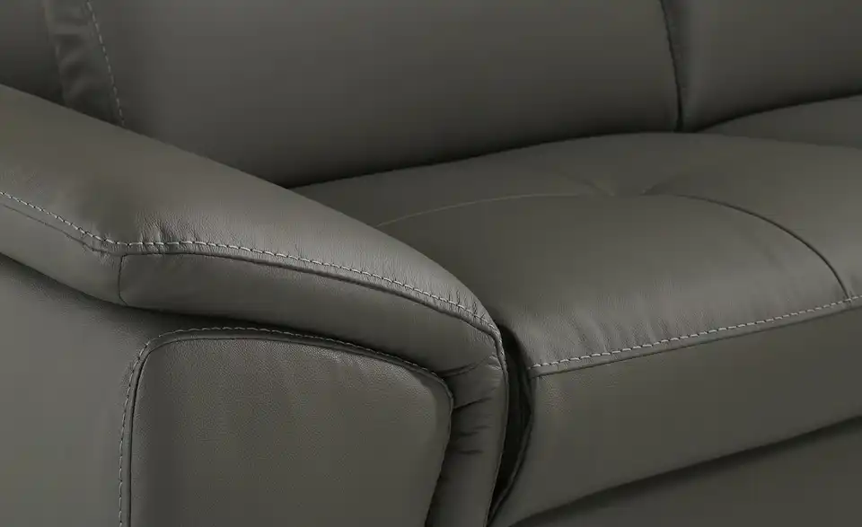 Leder-Ecksofa Danae klein, Detailansicht