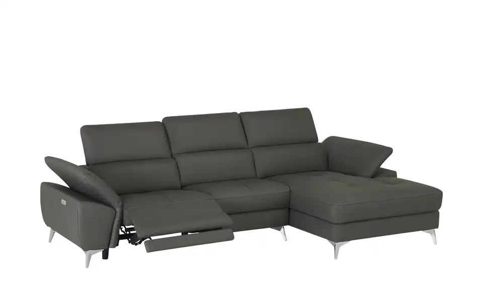 Leder-Ecksofa Danae klein, Funktionsansicht