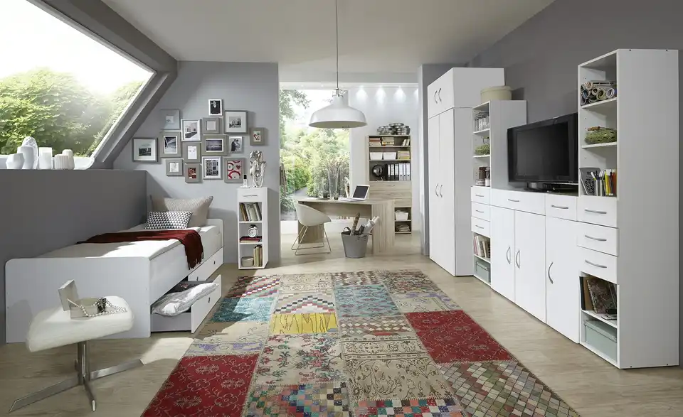 Schrank 2-türig Multischrank-System, in Wohnsituation