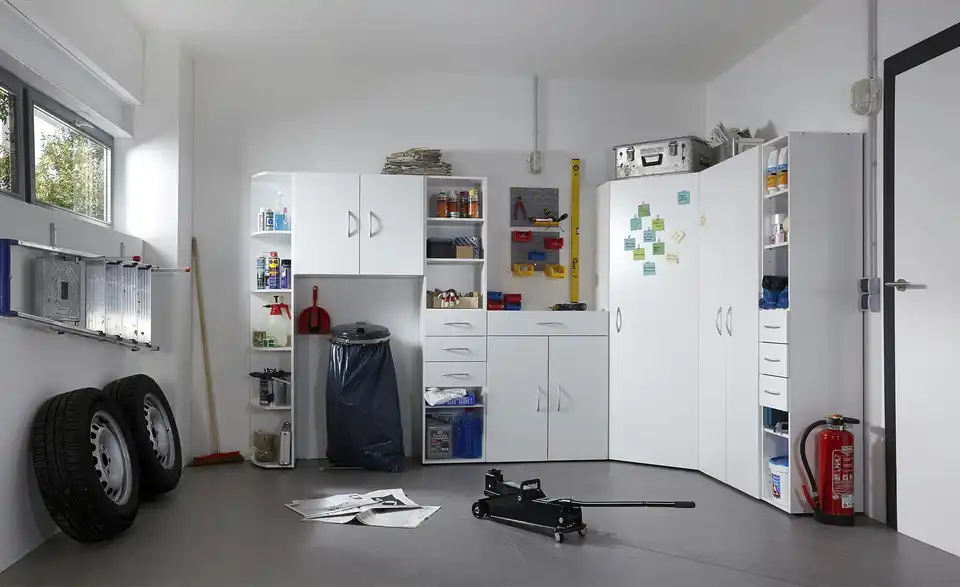 Schrank 2-türig Multischrank-System, in Wohnsituation
