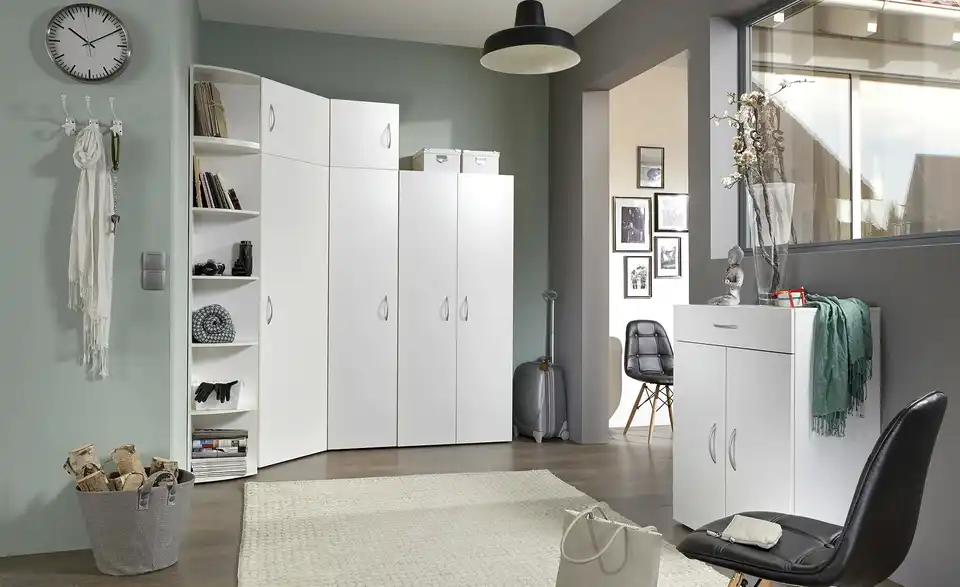 Schrank 2-türig Multischrank-System, in Wohnsituation