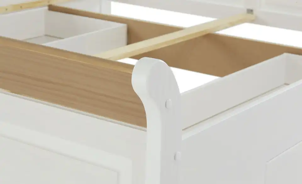 Bettgestell Massetto, Detailansicht