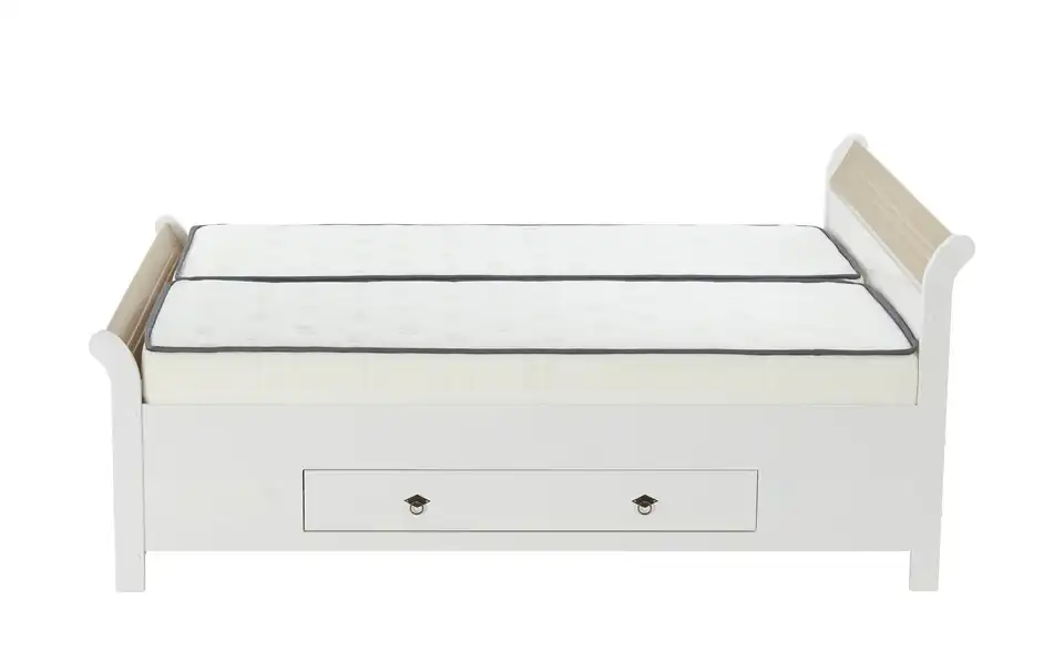 Bettgestell Massetto, Profilansicht