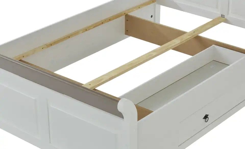 Bettgestell Massetto, Detailansicht