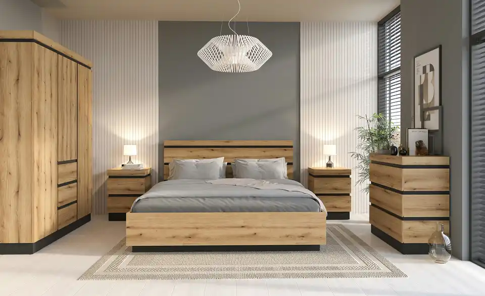 Bettgestell Corte, in Wohnsituation