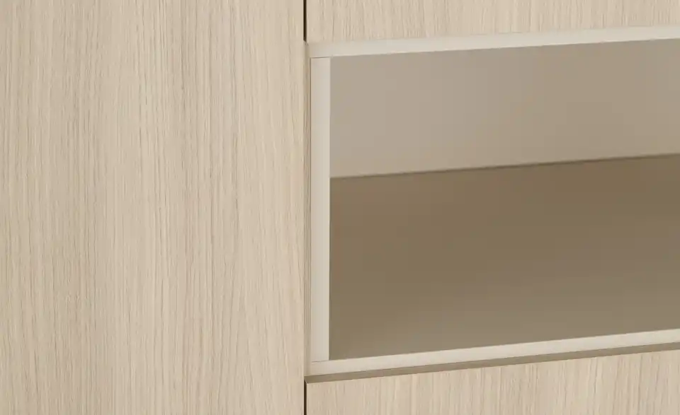 Drehtürenschrank mit Beleuchtung Villa, Detailansicht