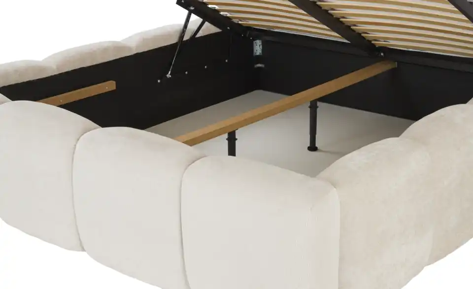 Polsterbett Nicole mit Bettkasten, Detailansicht