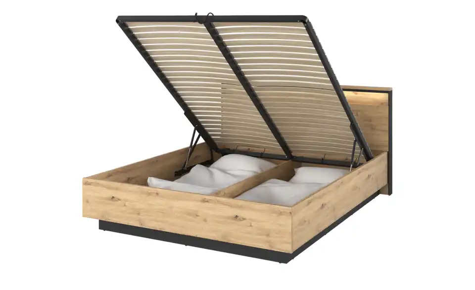 Doppelbett Quant, geöffnet