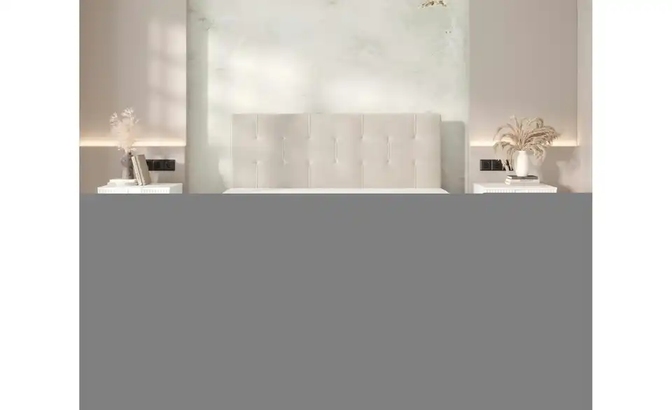 Boxbett Indu mit Stauraum und Topper, in Wohnsituation