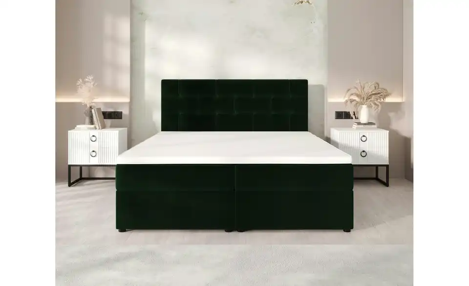 Boxbett Indu mit Stauraum, in Wohnsituation