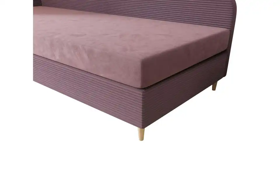 Polsterbett Ilford mit Stauraum, Stoffstruktur