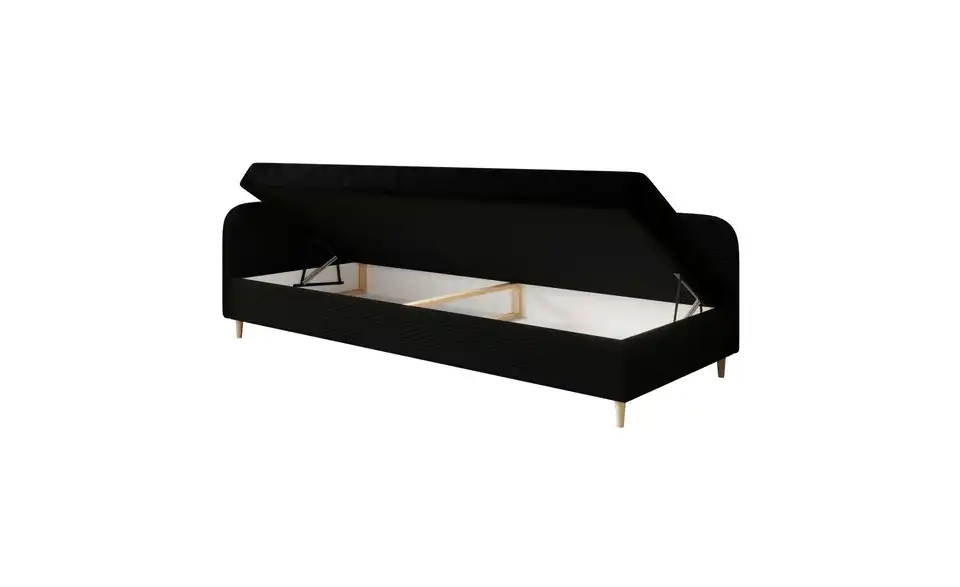 Polsterbett Ilford mit Stauraum, Funktionsansicht