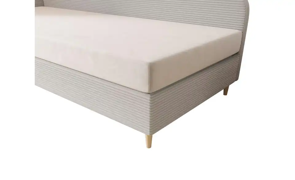 Polsterbett Ilford mit Stauraum, Stoffstruktur