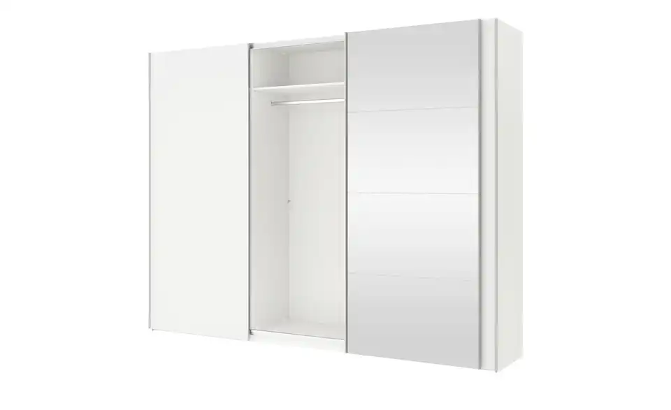 Schwebetürenschrank, 3-türig Dreamer, geöffnet