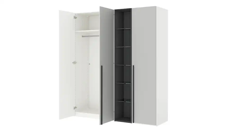 Drehtürenschrank Dreamer, geöffnet