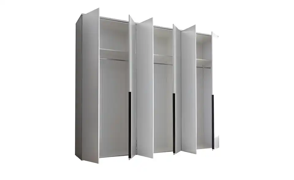 Drehtürenschrank Kevo, geöffnet