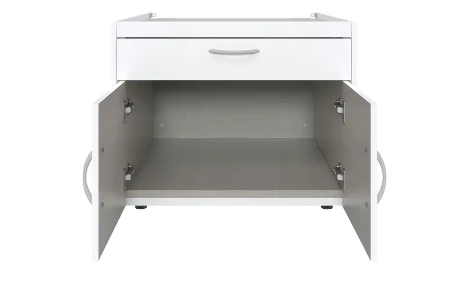 Waschmaschinenunterschrank MRK, geöffnet