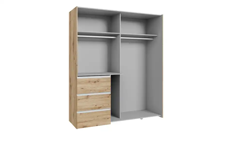 Schwebetürenschrank Winn2, geöffnet