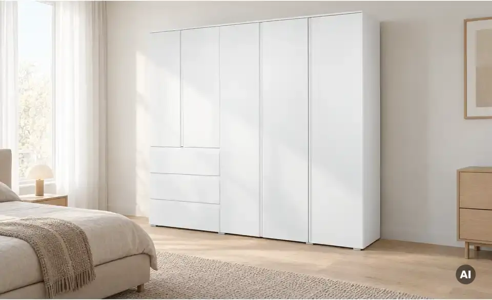 Drehtürenschrank Image, in Wohnsituation