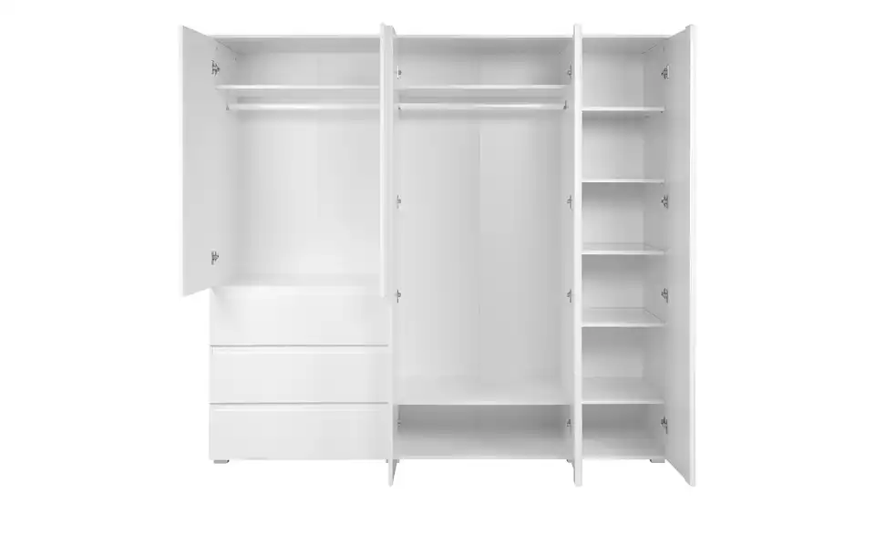 Drehtürenschrank Image, geöffnet