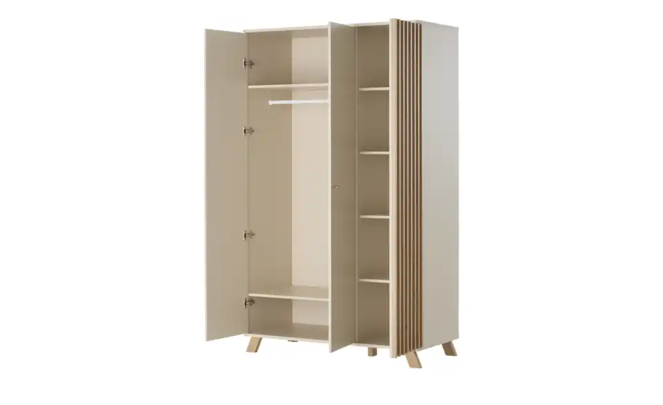 Kleiderschrank Medan, geöffnet