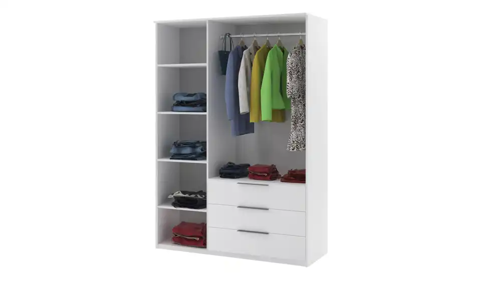 Drehtürenschrank Sorento, geöffnet