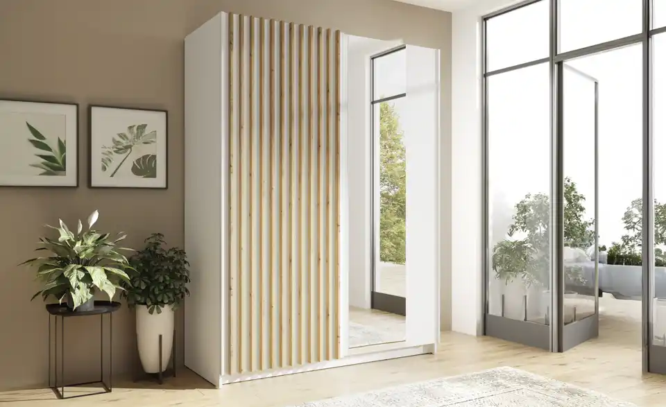 Schwebetürenschrank Dalia, in Wohnsituation