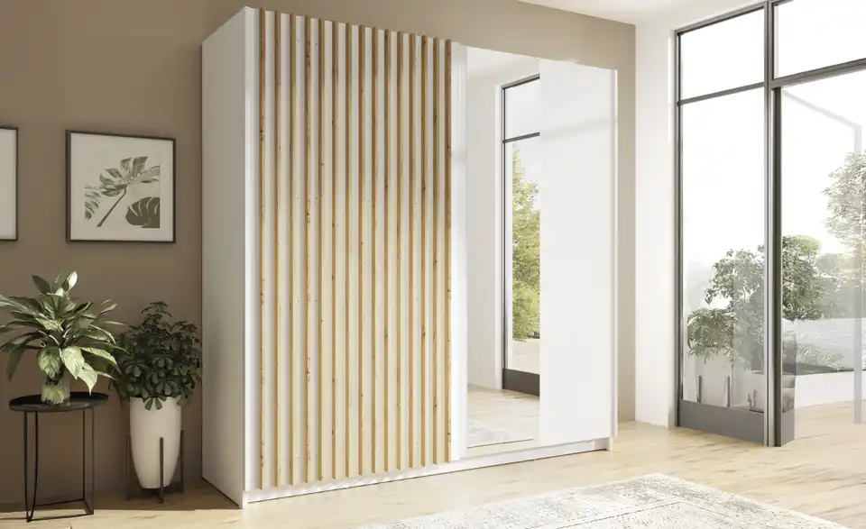 Schwebetürenschrank Dalia, in Wohnsituation