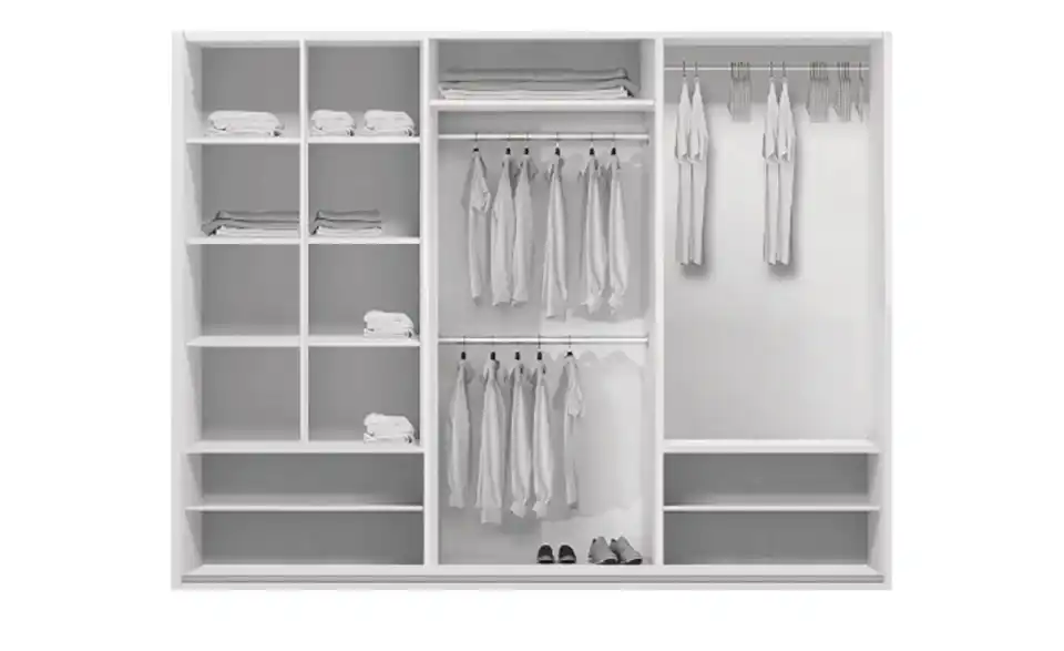 Schwebetürenschrank Aarau A24, Detailansicht