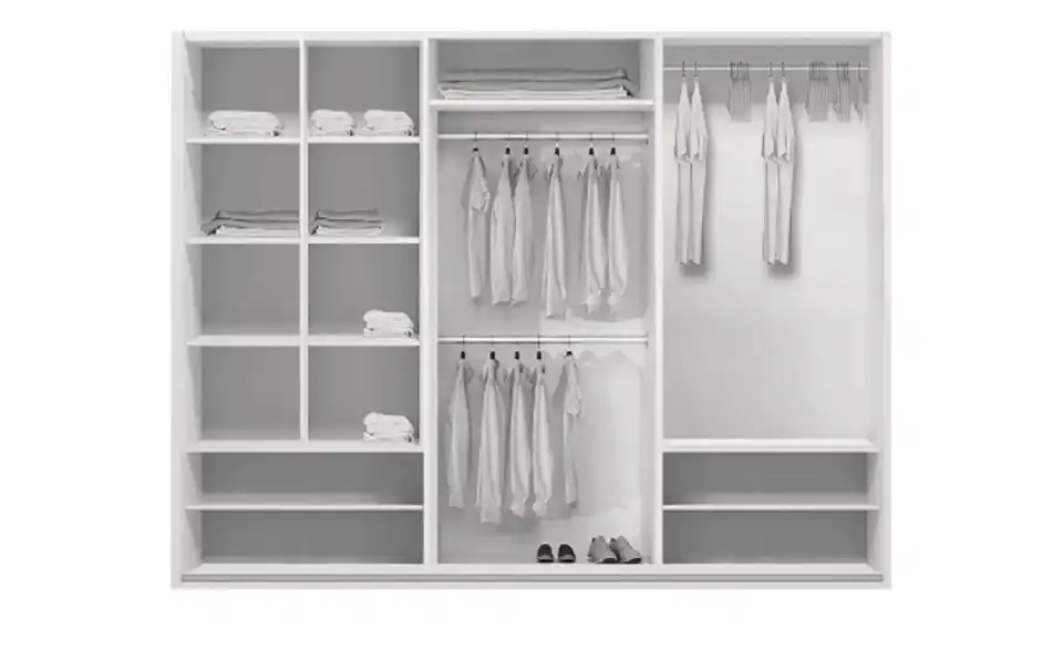 Schwebetürenschrank Aarau A31, Detailansicht
