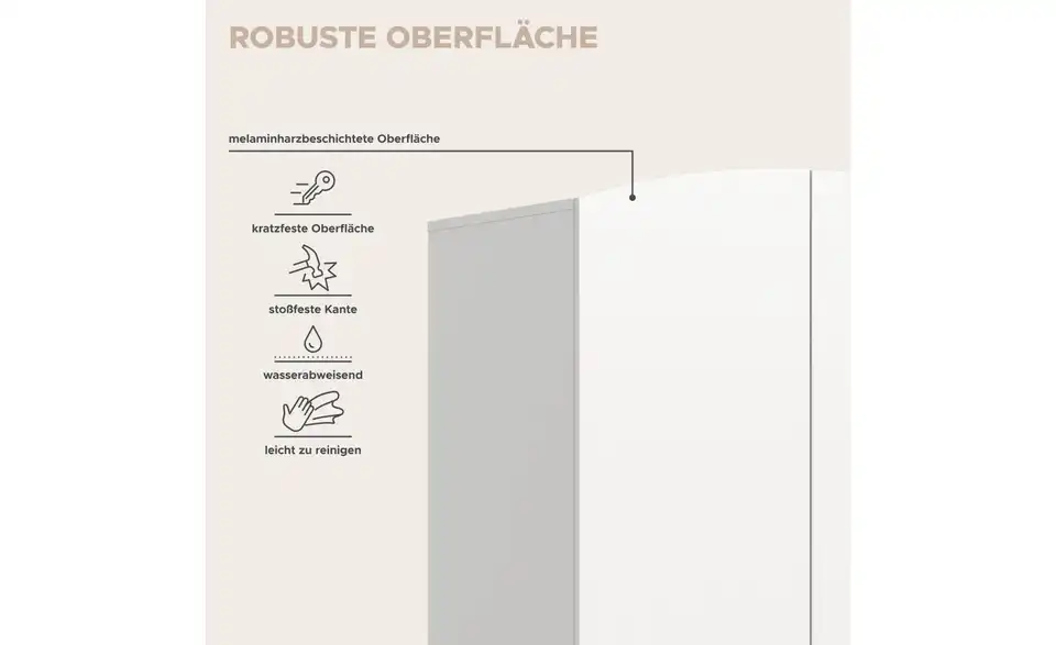 Kleiderschrank, Bild mit Text