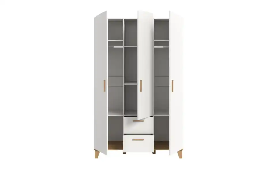 Kleiderschrank, geöffnet