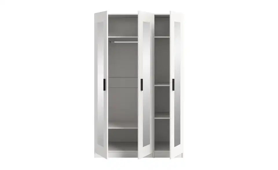 Kleiderschrank, geöffnet