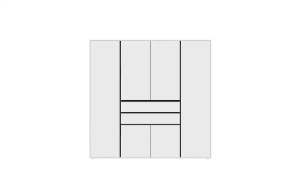 Kleiderschrank, Frontansicht