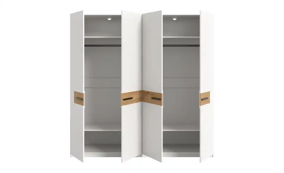 Kleiderschrank, geöffnet