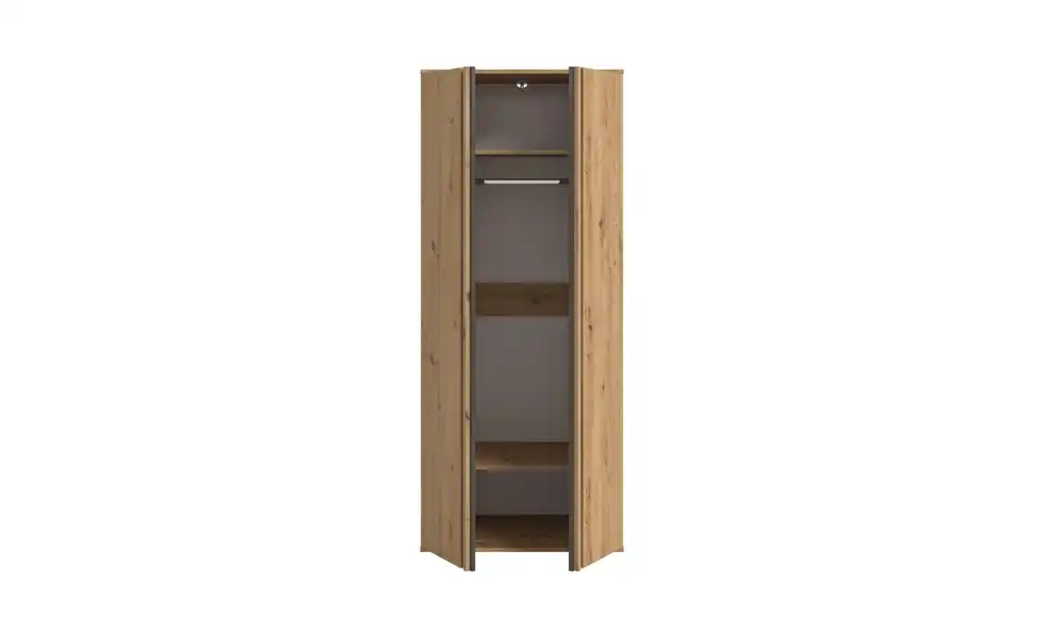Kleiderschrank, geöffnet