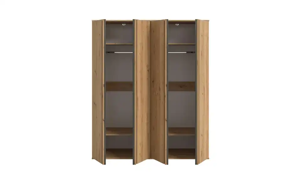 Kleiderschrank, geöffnet