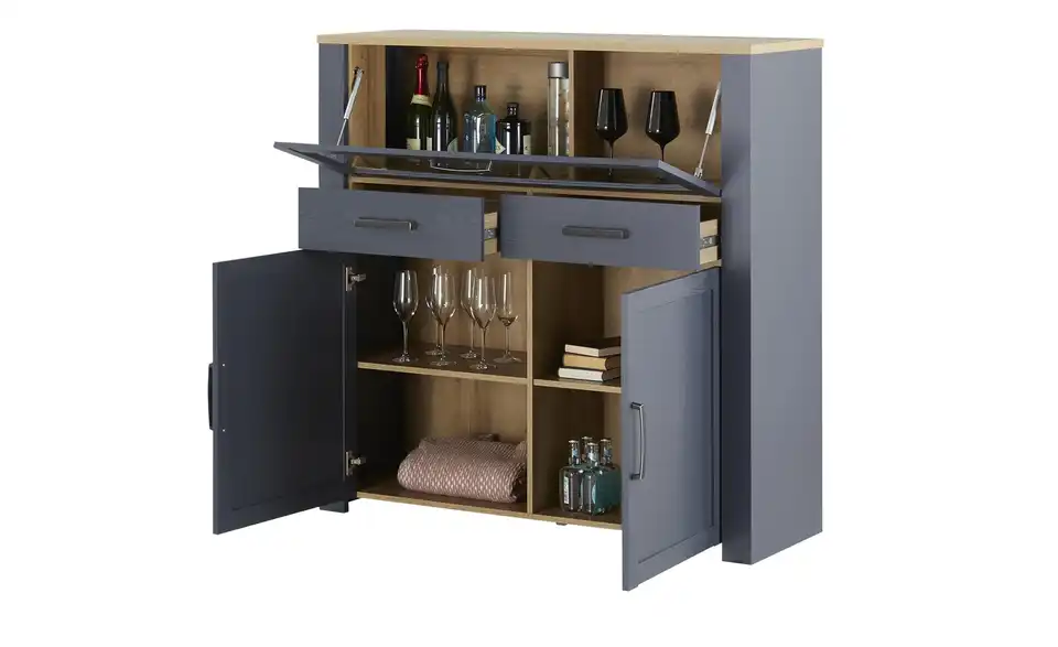 Barschrank Bohol, Funktionsansicht