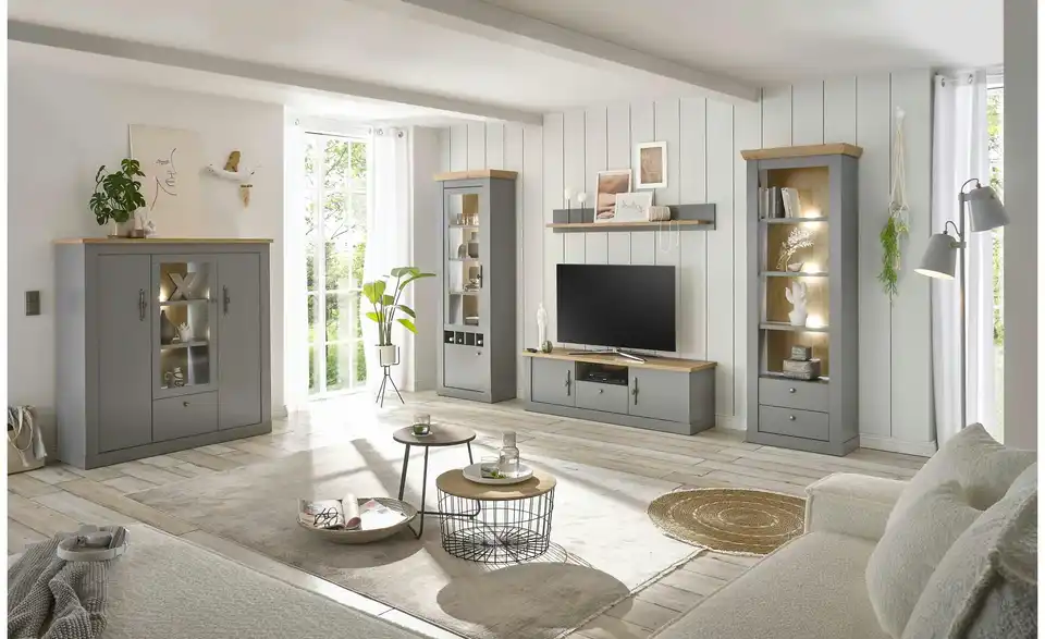 Vitrine Claira, Profilansicht