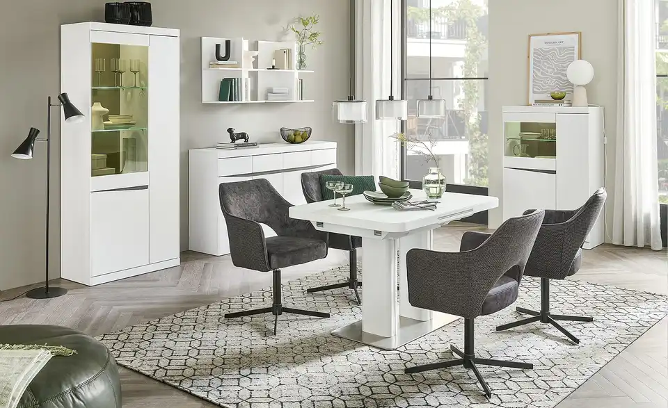 Vitrine Turino Neo, in Wohnsituation