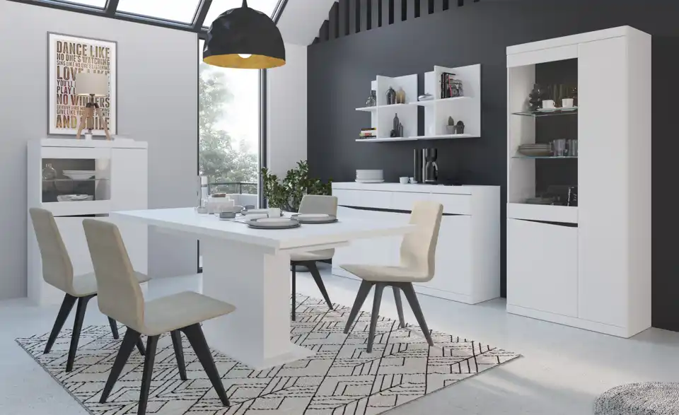 Vitrine Turino Neo, in Wohnsituation